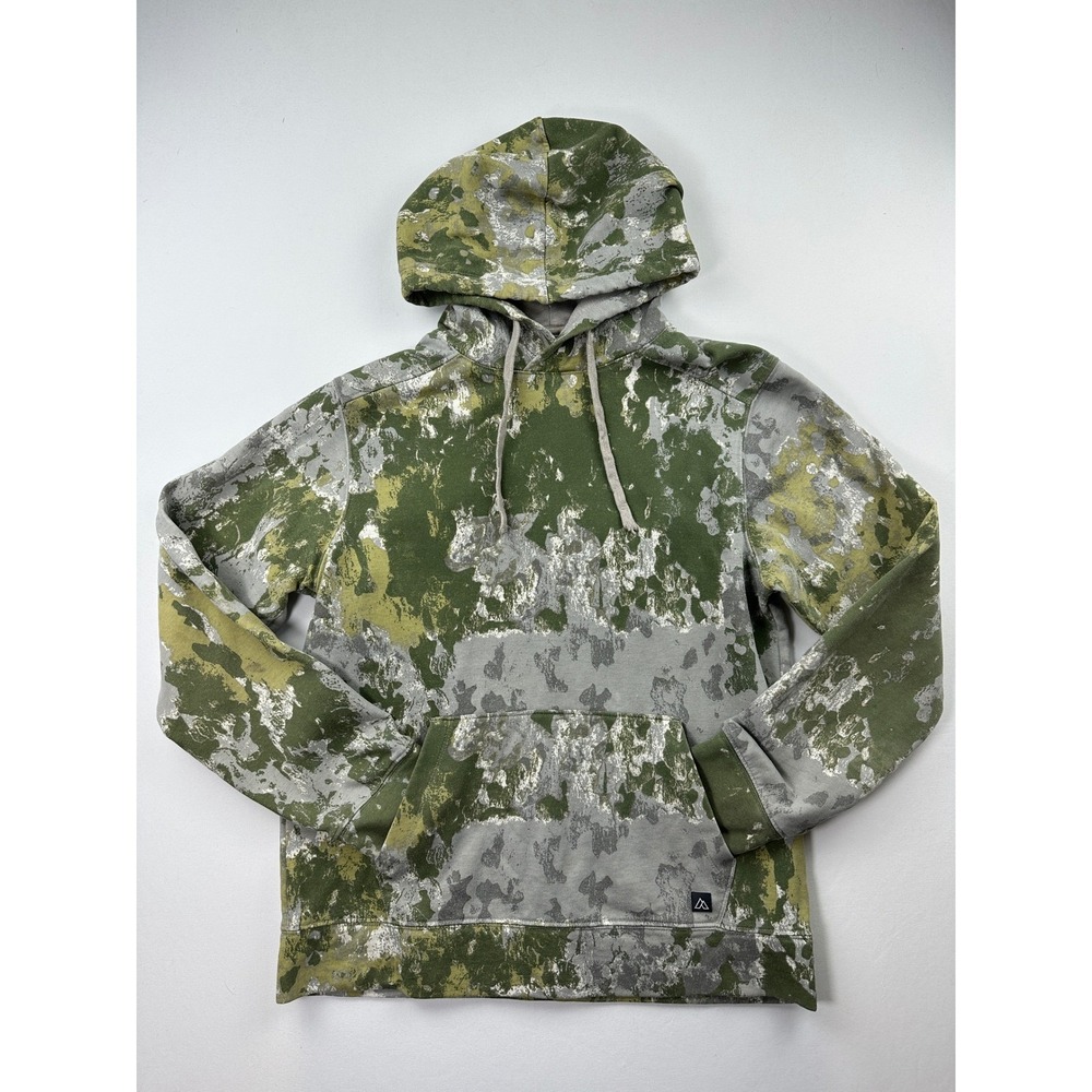 Alpine Designs Sycamore Tree Moss Hoodie Sz Medium‎ Camouflage Streetwear Hike